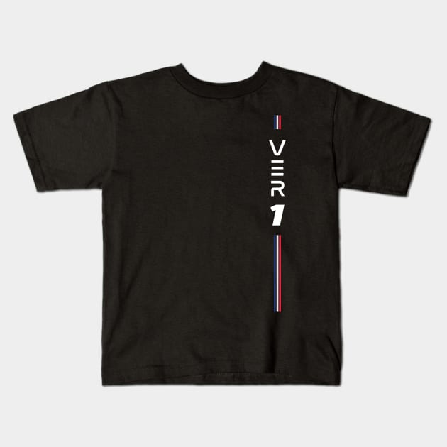 Max Verstappen With Dutch Flag - F1 2023 Kids T-Shirt by F1  Studio7